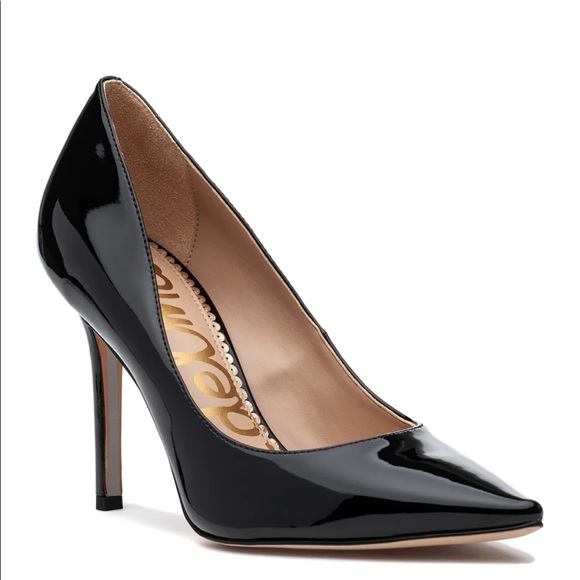 Sam Edelman Shoes - NEW Sam Edelman Black Patent Leather Pump Heels